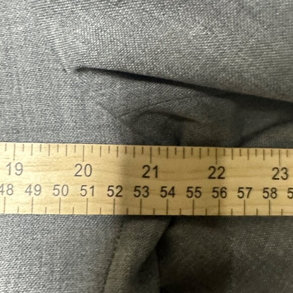 VTG Cricketeer Jacker Blazer Sports Coat Grey Plaid Mens 42R Formal Classic 90s - Picture 8 of 16